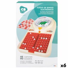 Bingo Automático Colorbaby Cartón Plástico (6 Unidades)