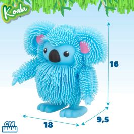 Peluche Eolo Jiggly Pets Koala 18 x 16 x 9,5 cm (4 Unidades)