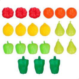 Set de Alimentos de Juguete Colorbaby 21 Piezas (10 Unidades)