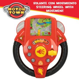 Juguete Musical Motor Town Luz Sonido Rojo 25,5 x 12,5 x 29,5 cm (2 Unidades)