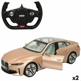 Coche Radio Control BMW i4 Concept 1:14 Dorado (2 Unidades)