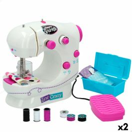 Máquina de Coser de juguete Cra-Z-Art Shimmer 'n Sparkle 18,5 x 19 x 11 cm (2 Unidades)