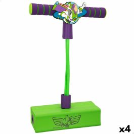 Saltador pogo Toy Story 3D Verde Infantil (4 Unidades)
