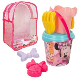 Set de Juguetes de Playa Minnie Mouse 18 x 16 x 18 cm (12 Unidades)