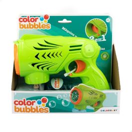 Juego de Pompas de Jabón Colorbaby Color Bubbles 150 ml Verde 20 x 16,5 x 8 cm (6 Unidades)