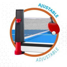 Set Ping Pong con Red Aktive 165 x 19,5 x 5,5 cm (4 Unidades)