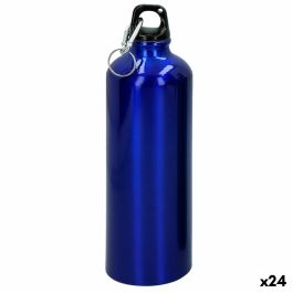 Botella de Agua Aktive 750 ml Mosquetón Aluminio 7 x 25 x 7 cm (24 Unidades) Precio: 65.94999972. SKU: B169DK9K44