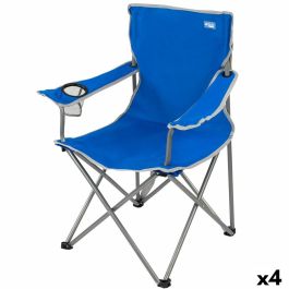 Silla Plegable para Camping Aktive Azul 45 x 82 x 47 cm (4 Unidades) Precio: 56.95000036. SKU: B16Y36S6N7