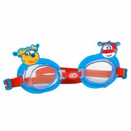 Gorro y Gafas de Natación Super Wings Infantil (12 Unidades)