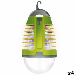Lámpara Antimosquitos Aktive Plástico 9 x 15 x 9 cm (4 Unidades)