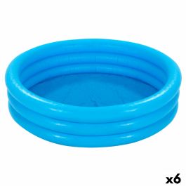 Piscina Hinchable para Niños Intex Azul Aros 330 L 147 x 33 cm (6 Unidades)