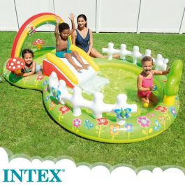 Piscina Hinchable para Niños Intex Parque de juegos Jardín 54 kg 450 L 180 x 104 x 290 cm (2 Unidades)