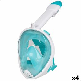 Mascara de buceo AquaSport Azul claro S/M (4 Unidades)