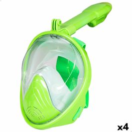 Mascara de buceo AquaSport Verde XS (4 Unidades)