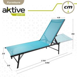 Hamaca Aktive Azul 180 x 35 x 49 cm (2 Unidades)