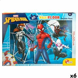 Puzzle Infantil Spider-Man Doble cara 60 Piezas 70 x 1,5 x 50 cm (6 Unidades) Precio: 54.94999983. SKU: B1A3JMZARS