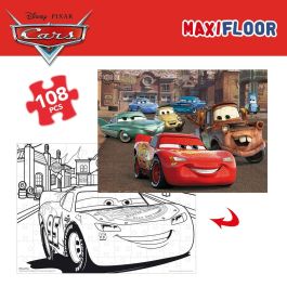 Puzzle Infantil Cars Doble cara 108 Piezas 70 x 1,5 x 50 cm (6 Unidades)