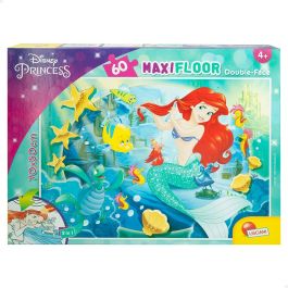 Puzzle Infantil Disney Princess 60 Piezas 70 x 1,5 x 50 cm Doble cara (6 Unidades)