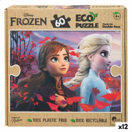 Puzzle Infantil Frozen Doble cara 60 Piezas 70 x 1,5 x 50 cm (12 Unidades) Precio: 90.94999969. SKU: B1ANS9VQL4