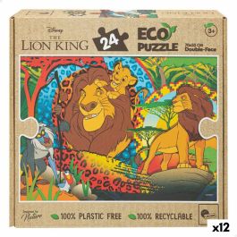 Puzzle Infantil The Lion King Doble cara 24 Piezas 70 x 1,5 x 50 cm (12 Unidades) Precio: 90.94999969. SKU: B14DF5LHX3