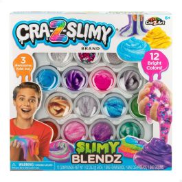 Juego de Plastilina Cra-Z-Art Slimy Blendz (4 Unidades) Slime