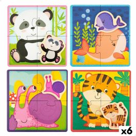 Puzzle Infantil Lisciani Animales 16 Piezas 16 x 1 x 16 cm (6 Unidades) Precio: 62.94999953. SKU: B15VXGY5HF
