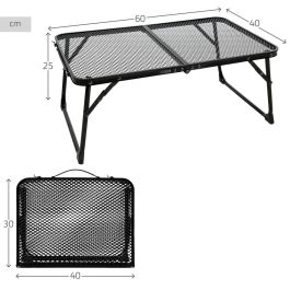 Mesa Plegable Aktive 60 x 25 x 40 cm (4 Unidades)