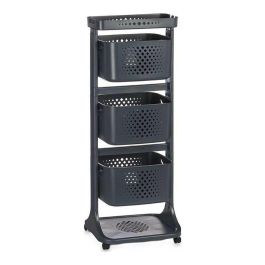 Carrito Verdulero Kinvara TP-749 Antracita Polipropileno Plástico 33 x 11,2 x 42,5 cm Precio: 31.78999967. SKU: S3610961