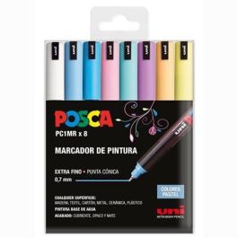 POSCA Marcador PC-1MR-8C Estuche 8 Unidades Colores Surtido Pastel Precio: 17.5000001. SKU: B1BXZ7KW8C