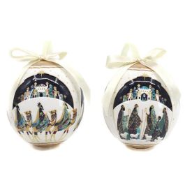 DKD Home Decor Adornos Colgantes Navidad Tradicionales Multicolor PVC - Set 14 piezas, 21x15.5x24 cm