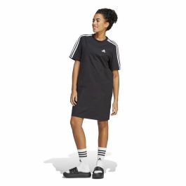 Vestido Adidas 3S Boyfriend Single Negro