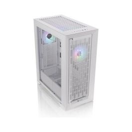 Thermaltake Torre PC CTE T500 TG ARGB Snow White con Panel de Vidrio Templado y Iluminación ARGB