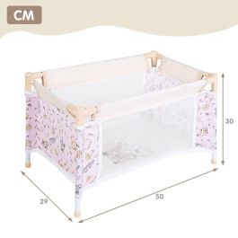 Cuna para Muñecas Colorbaby Safari 29 x 50 x 30 cm 4 Unidades Cuna para Muñecas Colorbaby Safari 29 x 50 x 30 cm 4 Unidades