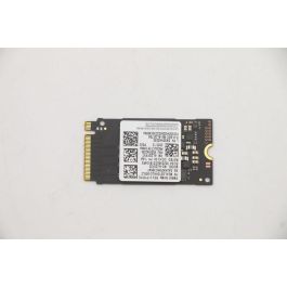 Lenovo M.2 2242 NVMe SSD, 512GB capacity, PCIe 3.0 x4 interface, sequential read speed up to 1,591 MB/s, ideal for compact devices. Lenovo M.2 2242 NVMe SSD, 512GB capacity, PCIe 3.0 x4 interface, sequential read speed up to 1,591 MB/s, ideal for compact devices.