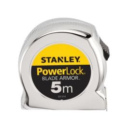 Stanley 0-33-514 Flexómetro PowerLock BladeArmor 5m x 25mm Amarillo/Plata Precio: 24.89000008. SKU: S7914374
