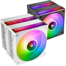 Mars Gaming MCPU-X26 Disipador CPU de Doble Torre, 6 Heatpipes, 2 Ventiladores ARGB de 120mm, 350W TDP, Blanco, Compatible con Intel LGA 1700/1200 y AMD AM5/AM4 Precio: 57.9711. SKU: B17CJK3JF8