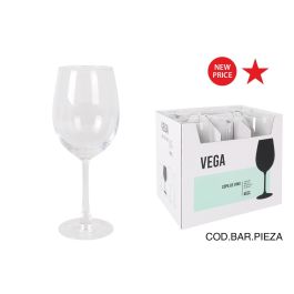 Inde Copa de Vino "Vega" 46 cl (0.46 L), Cristal, Diámetro 7.4 cm x Altura 22 cm - Juego de Copas para Vino Tinto y Blanco (24 Unidades) Precio: 42.0112. SKU: B18E684RPC