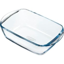 Pyrex 1450143 Plato para Freidora de Aire Rectangular Vidrio Borosilicato 23x15 cm