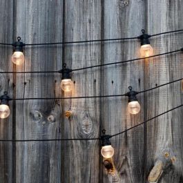 Lumi Jardin Guirnalda LED 20 Bombillas, Blanco Cálido, 8,7m para Exterior, Jardín y Terraza - Conectable y Vintage Lumi Jardin Guirnalda LED 20 Bombillas, Blanco Cálido, 8,7m para Exterior, Jardín y Terraza - Conectable y Vintage