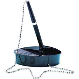 Fellowes Bolígrafo Con Peana Negro Microban® para Mostradores y Lugares Públicos