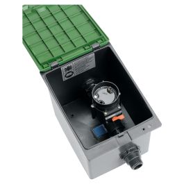 Gardena Ventilbox V1 Accesorio para Manguera sin Válvula, 1254-20, Negro/Verde/Gris, 1 Pieza, Alemania