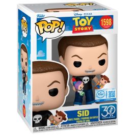 Funko 87189 Pop! Sid Phillips - Toy Story 30º Aniversario - Figura Coleccionable de Vinilo Disney Pixar para Fans y Coleccionistas