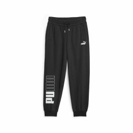 Pantalón Largo Deportivo Puma Power Colorblock Negro Mujer