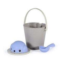 United Pets Contenedor de Comida para Perro Crock Sellado al Aire Lila-Gris 2 kg - Recipiente de Polipropileno apto Lavavajillas con Cuchara