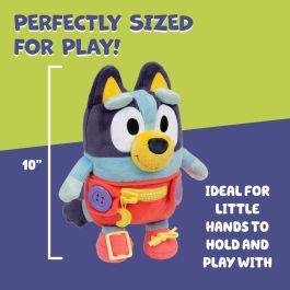 Bluey BLU0630996189641 Peluche de actividades para bebé - 25 cm
