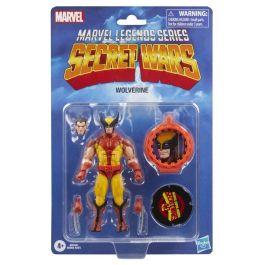 HASBRO Figura Lobezno Secret Wars Marvel Legends Series X-Men Retro 15cm Articulada con Escudo y Accesorios Precio: 31.50000018. SKU: B1HDCR4KR3