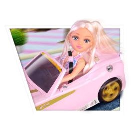 Famosa Muñeca Nancy 'Un Día de Compras' - Set con Coche de Juguete, 42 cm Famosa Muñeca Nancy 'Un Día de Compras' - Set con Coche de Juguete, 42 cm