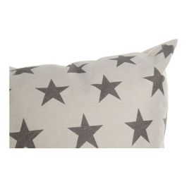 DKD Home Decor Cojín Decorativo Scandi Beige Marrón 60x60x10 cm con Estrellas de Poliéster y Algodón - Juego de 2 Unidades DKD Home Decor Cojín Decorativo Scandi Beige Marrón 60x60x10 cm con Estrellas de Poliéster y Algodón - Juego de 2 Unidades