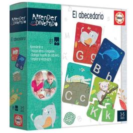 Juego aprender es divertido el abecedario con 81 piezas encajables