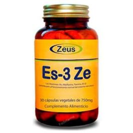 ZEUS Estres-Ze Es3-Ze 30 Cápsulas - Complemento alimenticio con GABA, Pasiflora y Vitaminas B para la calma y el sistema nervioso Precio: 23.4999996. SKU: B1BZ7HL5KK